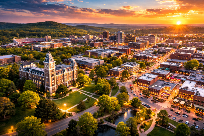 Fayetteville Arkansas.